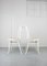 No. 18 White Chairs attributed to Michael Thonet, Set of 4 5