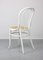 No. 18 White Chairs attributed to Michael Thonet, Set of 4 12
