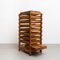 Mid-Century Modern Wood Chest of Drawers by Gerrit Thomas Rietveld, 1970s 10