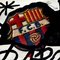 Joan Miró, Poster zum 75. Jubiläum des FC Barcelona, 1974, Druck 7