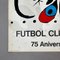 Joan Miró, Poster zum 75. Jubiläum des FC Barcelona, 1974, Druck 4