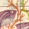 Large Ceramic Hand Painted Artwork of Fish by Diaz Costa, 1960, Image 7