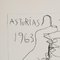 Picasso, Asturias, Litografía, 1963, Imagen 10