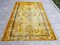 Vintage Yellow Muted Rug, 1960s 5