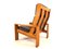 Asko Bonanza Brown High-Back Leather Armchair by Esko Pajamies, 1960s, Image 7
