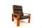 Asko Bonanza Brown High-Back Leather Armchair by Esko Pajamies, 1960s, Image 6