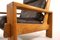 Asko Bonanza Brown High-Back Leather Armchair by Esko Pajamies, 1960s, Image 9
