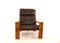 Asko Bonanza Brown High-Back Leather Armchair by Esko Pajamies, 1960s, Image 17