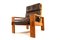 Asko Bonanza Brown High-Back Leather Armchair by Esko Pajamies, 1960s, Image 13
