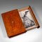 Cassaforte a libro in cedro edoardiano, metà XIX secolo, Immagine 8