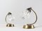Mid-Century Dessert Table Lamps, Germany, 1960s, Set of 2 1