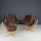 Sigurd Ressell zugeschriebene Vintage Falcon Chairs für Vatne Møbler, 1960er, 4er Set 6