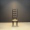 Silla en forma de escalera vintage atribuida a Paolo Buffa, años 50, Imagen 2