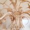 Vintage Hollywood Regency Sheaf of Wheat Chandelier, Italy, Image 4