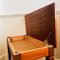 Goldene Vintage Holzbank 7