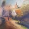 Dutch Scene, Oil on Wood, Framed, Image 4