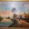 Dutch Scene, Oil on Wood, Framed, Image 3