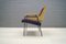 Mid-Century Purple Armchair by Wunibald Puchner for the Meistersingerhalle Nürnberg, 1958, Image 2