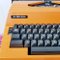 Vintage Orange Typewriter Adler Gabriele 2000, Western Germany 4