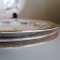 Piatti vintage in porcellana Blue Ribbons and Garlands, The Regent China, Inghilterra, set di 4, Immagine 6