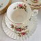 Vintage Moos Rose Porzellan Set von Royal Albert, England, 6 . Set 5