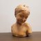 Sculpture Bust of Girl, 1940s, Terracotta 14