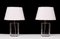 Hollywood Regency Acrylic Glass Table Lamps, Italy, 1970s, Set of 2, Image 14