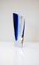 Scandinavian Art Modernist Sommerso Glass Vase Known as Seaside by Göran Wärff for Kosta Boda, Sweden, 1980s, Image 8