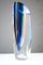 Scandinavian Art Modernist Sommerso Glass Vase Known as Seaside by Göran Wärff for Kosta Boda, Sweden, 1980s, Image 5