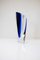 Scandinavian Art Modernist Sommerso Glass Vase Known as Seaside by Göran Wärff for Kosta Boda, Sweden, 1980s, Image 1