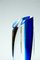 Scandinavian Art Modernist Sommerso Glass Vase Known as Seaside by Göran Wärff for Kosta Boda, Sweden, 1980s, Image 11