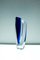 Scandinavian Art Modernist Sommerso Glass Vase Known as Seaside by Göran Wärff for Kosta Boda, Sweden, 1980s, Image 10