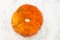 Cenicero italiano de alabastro en ámbar naranja de Di Gregoretti & C. Volterra, años 60, Imagen 7