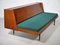 Sofá cama Mid-Century de teca, años 60, Imagen 5