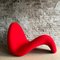 Rote Tongue in Tonus von Pierre Paulin, für Artifort, 1960er 5