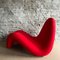Rote Tongue in Tonus von Pierre Paulin, für Artifort, 1960er 10