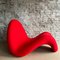 Rote Tongue in Tonus von Pierre Paulin, für Artifort, 1960er 4