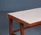 Escritorio italiano Mid-Century escultural de madera exótica de F.Ili Strada, años 50, Imagen 7