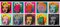 Andy Warhol, Portfolio Marilyn Monroe, Sérigraphies, Set de 10 1