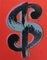 Andy Warhol, Dollar Red, Serigrafía, Imagen 1
