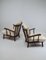 Mid-Century Sessel, 1950er, 2er Set 4