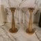 Portacandele vintage in legno d'oliva, set di 2, Immagine 2