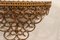 Huge Rattan Entrance Mirror and Saddle by Franco Albini, 1960, Set of 2, Image 9