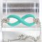 Pulsera de cadena doble Infinity esmaltada de Tiffany & Co., Imagen 4
