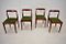 Mid-Century Dining Chairs attributed to Karel Vyčital, 1960s, Set of 4, Image 2