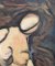 German School Artist, Feminine Forms: Harmony in Curves, 1980s, Oil on Board, Framed 8