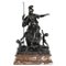 Napoleon III Bronze Sculpture of a Helmeted Woman Surrounded by Cherubs 1