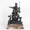 Napoleon III Bronze Sculpture of a Helmeted Woman Surrounded by Cherubs 10