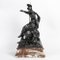 Napoleon III Bronze Sculpture of a Helmeted Woman Surrounded by Cherubs 8