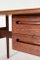 Modernistischer Teak Schreibtisch von Ib Kofod Larsen, 1960er 7
